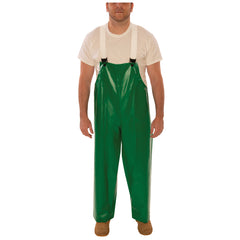 TINGLEY Tingley O41008.3X Overall Unisex 3XL Green 17 mil PVC on Polyester