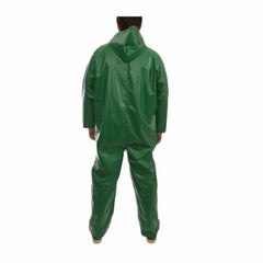 TINGLEY Tingley V41108.LG Coverall Unisex L Green 17 mil PVC on 150D Polyester