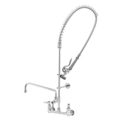 T&S BRASS T&S Brass B-0133-01 Easyinstall Pre-Rinse Unit With Wall Bracket, Add-On Faucet & Hose