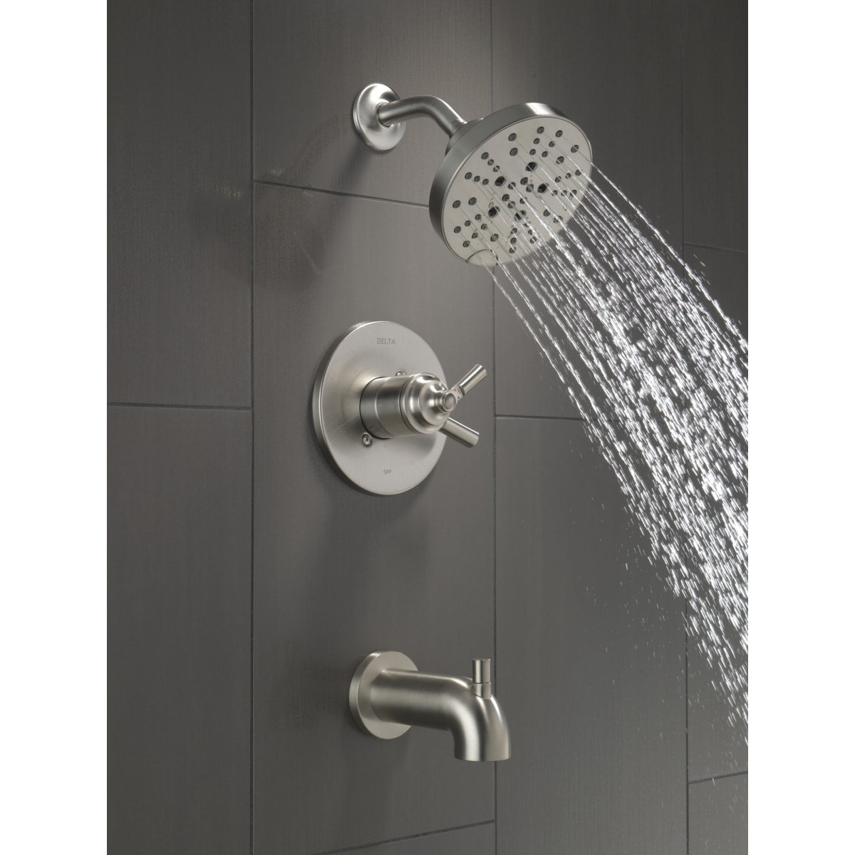 DELTA Delta T17435-SS Saylor: Monitor 17 Series Tub & Shower Trim in Stainless