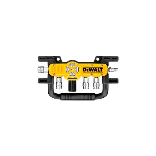 DEWALT DeWalt D55040 Quadraport Air Line Splitter With Regulator And 1/4 Couplers