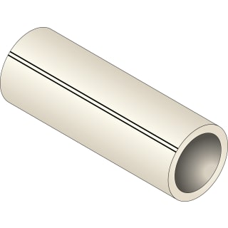 HEATLINK HeatLink 20254 HeatLink 2 x 20' Black Print on White PureLink Plus UV Stabilized PEX-a Tubing