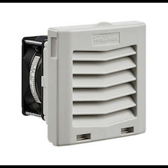 NVENT HOFFMAN HF0416414 HF Side-Mount Filter Fans Lt. Gray ABS