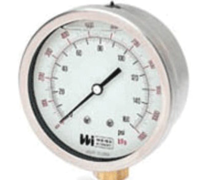WEISS INSTRUMENTS NF2520-160 PRESSURE GAUGES