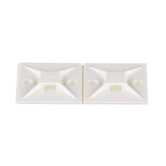 PANDUIT Panduit ABM112-A-D Cable Tie Mount 4-Way Rubber Adhesive Tape Mount 0.19 in W Tie