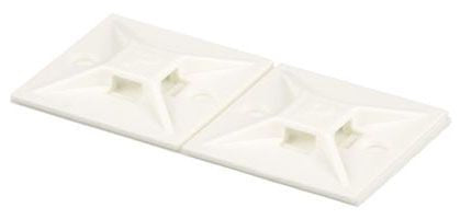 PANDUIT Panduit ABM112-A-D Cable Tie Mount 4-Way Rubber Adhesive Tape Mount 0.19 in W Tie