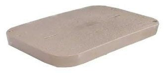 QUAZITE Quazite PG1118HA0017 Enclosure Cover 15 Tier 18-1/8 L x 11-1/4 W x 1-3/4 T