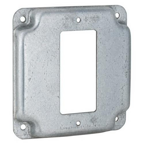 RACO RACO 808C Square Exposed Work Cover 4.19 in L x 4.19 in W x 1/2 in D