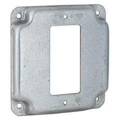 RACO RACO 808C Square Exposed Work Cover 4.19 in L x 4.19 in W x 1/2 in D