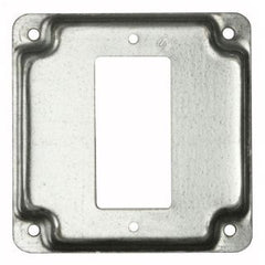 RACO RACO 808C Square Exposed Work Cover 4.19 in L x 4.19 in W x 1/2 in D