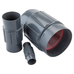 ROBROY Robroy PRCPLG-1 1 Inch Plasti-Bond RedH2ot PVC-Coated Steel Rigid Conduit Coupling