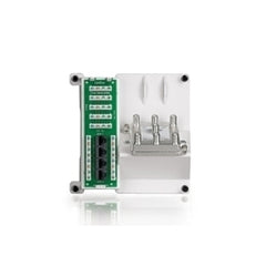 LEVITON Leviton 47603-DP6 Compact Series 4-Telephone, 4-Data, and 6-Way Video Panel