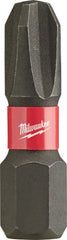 MILWAUKEE Milwaukee 48-32-4413 SHOCKWAVE #3 Phillips 1 In. Insert Impact Screwdriver Bit (2-Pack)