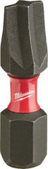 MILWAUKEE Milwaukee 48-32-4411 SHOCKWAVE #1 Phillips 1 In. Insert Impact Screwdriver Bit (2-Pack)