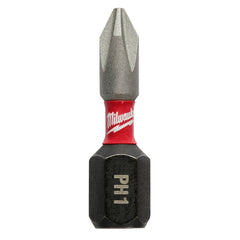 MILWAUKEE Milwaukee 48-32-4411 SHOCKWAVE #1 Phillips 1 In. Insert Impact Screwdriver Bit (2-Pack)