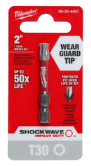 MILWAUKEE Milwaukee 48-32-4487 SHOCKWAVE 2 In. Impact Torx T30 Power Bit