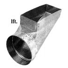 GRAY METAL 10X4X6-112RL DUCT BOOTS