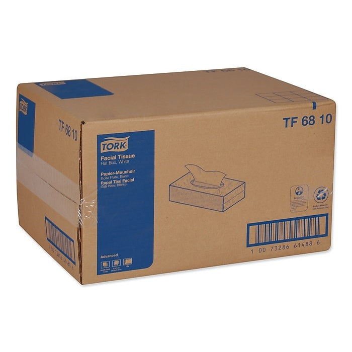 TORK Tork TRKTF6810 Advanced Facial Tissue 2-Ply (100 Sheets/Box, 30 Boxes/Carton) TF6810