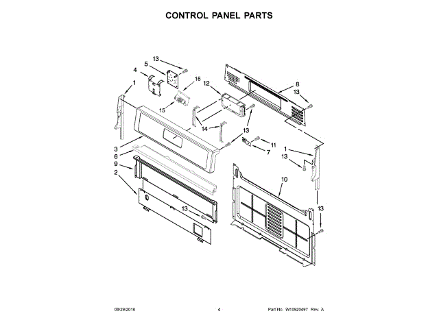 WHIRLPOOL W11027098 CONTROL BOARDS