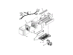 WHIRLPOOL W11029433 WIRING HARNESSES
