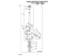 WHIRLPOOL W11033823 AIR CLEANER REPLACEMENT PARTS
