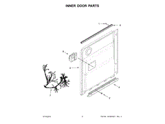 WHIRLPOOL W11035418 WALL BRACKETS & PARTS