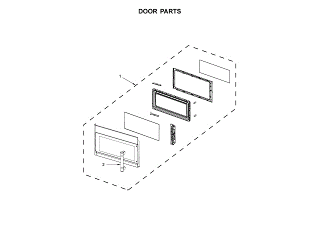 WHIRLPOOL W11037844 WALL BRACKETS & PARTS