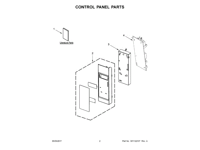 WHIRLPOOL W11034411 CONTROL BOARDS