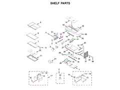 WHIRLPOOL W11084829 INSULATION