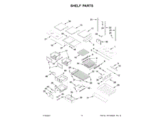 WHIRLPOOL W11032132 WALL BRACKETS & PARTS