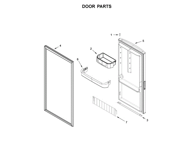 WHIRLPOOL W11102846 AIR CLEANER REPLACEMENT PARTS