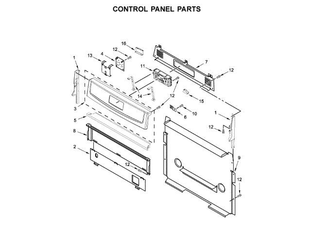 WHIRLPOOL W11122527 CONTROL BOARDS