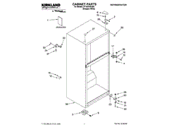 WHIRLPOOL W11169703 WALL BRACKETS & PARTS