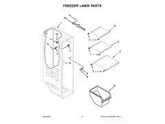 WHIRLPOOL W11162576 BLOWER HOUSING & ASSEMBLIES