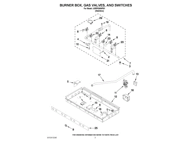 WHIRLPOOL W11193822 AIR CLEANER REPLACEMENT PARTS