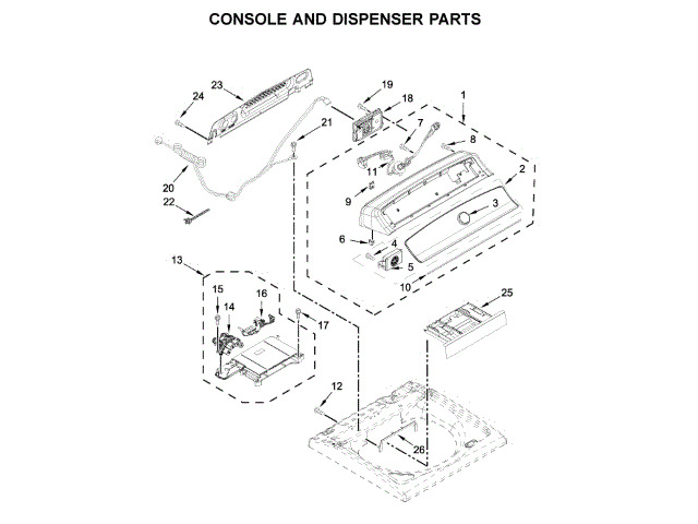 WHIRLPOOL W11195970 CONTROL BOARDS