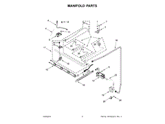 WHIRLPOOL W11213836 BURNER TUBES