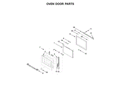 WHIRLPOOL W11220343 HINGES, LATCHES, MOUNTING BRACKETS, CLIPS