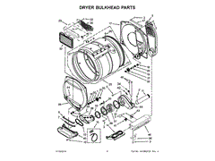 WHIRLPOOL W11229602 AIR CLEANER REPLACEMENT PARTS