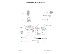 WHIRLPOOL W11226889 BLOWER HOUSING & ASSEMBLIES