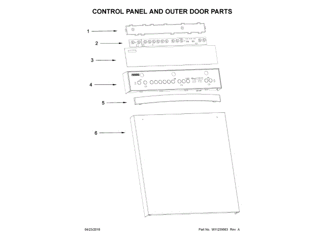 WHIRLPOOL W11230555 CONTROL BOARDS