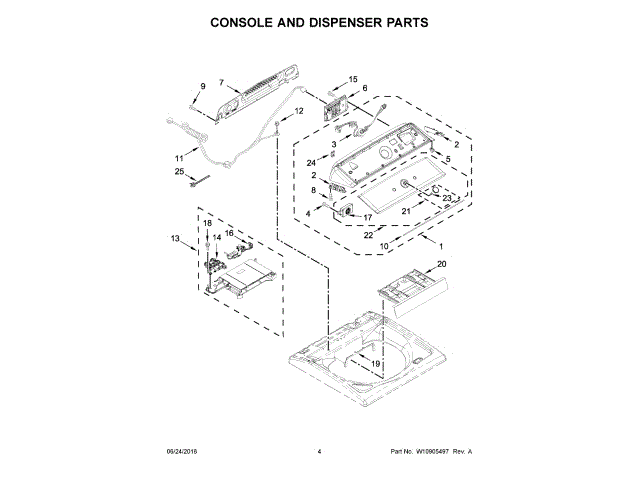 WHIRLPOOL W11233070 CONTROL & CIRCUIT BOARDS