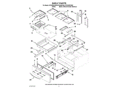 WHIRLPOOL W11241612 AIR CLEANER REPLACEMENT PARTS