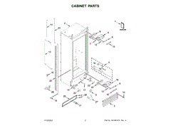 WHIRLPOOL W11233347 SUPPLY AIR GRILLES
