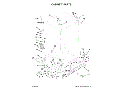 WHIRLPOOL W11282546 AIR CLEANER REPLACEMENT PARTS