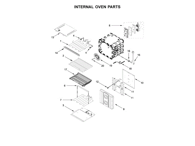 WHIRLPOOL W11256305 GENERAL EQUIPMENT HARDWARE