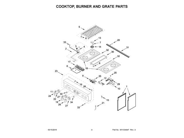 WHIRLPOOL W11317537 KNOBS AND DIALS