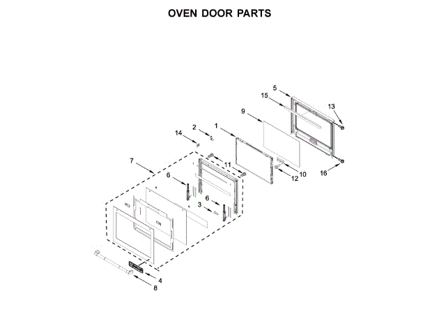 WHIRLPOOL W11295341 AIR CLEANER REPLACEMENT PARTS