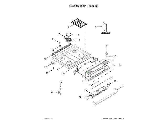 WHIRLPOOL W11310915 CONTROL BOARDS