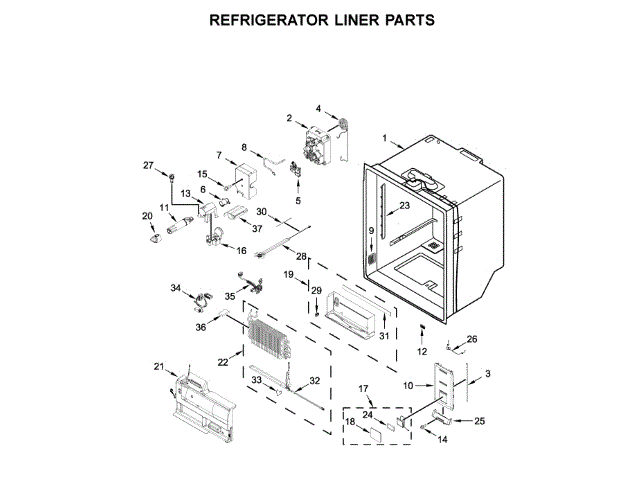 WHIRLPOOL W11348541 INSULATION